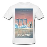 Tricou &quot; Singapore, Asia &quot;