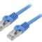 Patch cord F/UTP 6 litat CCA PVC albastru 20m 26AWG