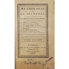 MYTHOLOGIE DE LA JEUNESSE , PARIS 1806