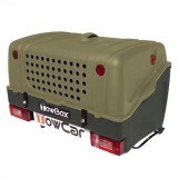 Cutie Portbagaj Auto Towbox V1 DOG Verde, Transport Animale Companie/Vanatoare, Certificata Medico-Veterinar, 108x64x58cm, 49Kg
