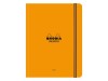 Carnet nedatat A5+, 16 x 21 cm, 60 file, Rhodia Unlimited, orange