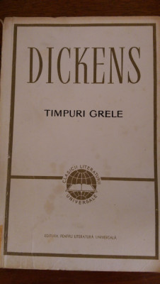 Timpuri grele Dickens 1964 foto