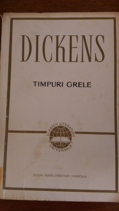 Timpuri grele Dickens 1964