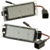 Lampi numar LED Renault Clio 3,4, Fluence Z.E., Kadjar, Trafic 3, Twingo, Twizy, Kangoo 2, Koleos 2, Laguna 2,3, Master 2,3, Megane 2,3, Symbol/Thalia, Recambo