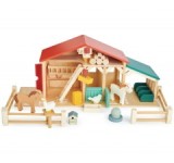 Ferma cu gard, din lemn premium - Tender Leaf Farm - Tender Leaf Toys