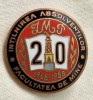 Facultatea de Mine 1968-1988, Insigna email - SUPERBA