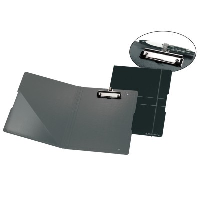 Clipboard a4 dublu pp a4 eotg negru/gri foto