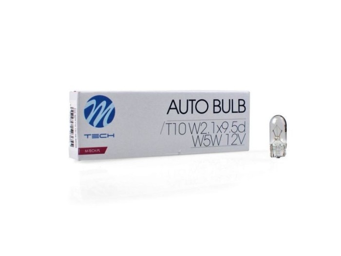 Bec halogen M-TECH T10 W5W 5W 12V