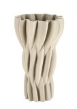 Cumpara ieftin Vaza flori ceramica bej Reiko &Oslash;20x37h
