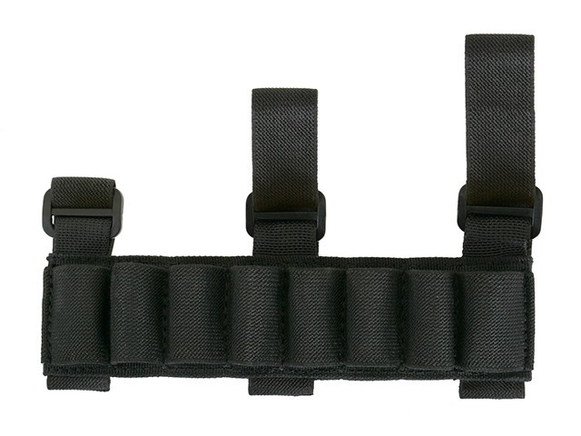 Pouch antebrat 8 cartuse shotgun 8Fields Negru