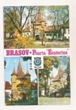 RF136 - Carte Postala - Brasov, Poarta Ecaterina, circulata 1979