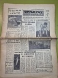 Ziarul sportul popular 10 iunie 1967 - ultima etapa a diviziei A la fotbal,rapid bucuresti la un pas de primul titlu