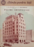 Pietre Artificiale - F.M. Ivanov, G.V. Bialobjeski (1956) - Cartea Rusa, Stiinta pt Toti, Romana, Geografie, Carte Veche
