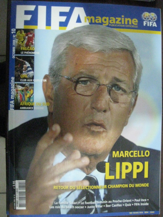 Revista fotbal - FIFA magazin (octombrie 2008)