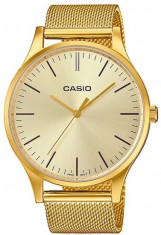 Ceas CASIO CLASSIC GOLD MESH GOLD New! LTP-E140G-9A foto