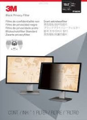 Filtru confidentialitate monitor 19` 3M black privacy filter, PF190W9B, sigilate foto