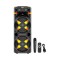 Boxă Wireless ZQS-12205 &ndash; 80W, Difuzor 12&quot;, LED RGB, Bluetooth/USB/AUX/TF/FM, Baterie 4500mAh