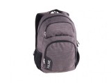 Rucsac scoala cu compartiment pentru laptop,model Gray Cationic,46x32x23 cm