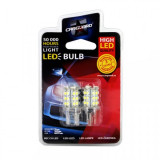 Set 2 becuri LED auto 12V 4W 255lm T20 pentru lumina de zi CLD021, Carguard