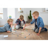 Joc puzzle Chibriturile,lemn,+8 ani, BS Toys
