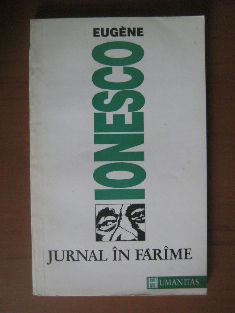 E. Ionesco - Jurnal in farime