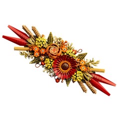 Buchet Flori Uscate Innovium&trade;, Cadoul Perfect de Valentine&amp;#039;s, Decor Permanent, Aspect Natural, Decoratiuni Interioare, 812 Piese