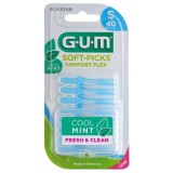 Set 40x Periute Interdentare, GUM, Soft-Picks Comfort Flex, Small, pentru Curatare in Profunzime, Ar