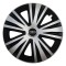 Set 4 Capace Roti Autohelix MSA&reg; potrivite jantelor de 15 inch, pentru Audi, model Glory Mix