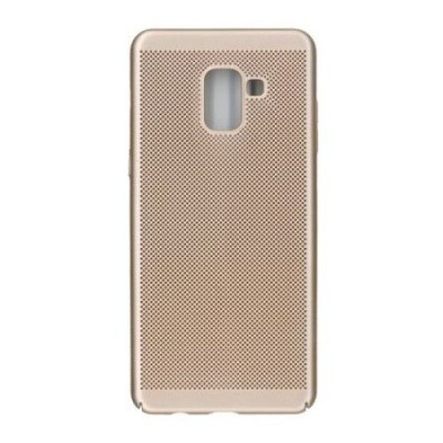 Husa huawei p20 ultra slim cu aerisire roz-auriu foto