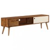 VidaXL Comodă TV, 140x30x40 cm, lemn masiv de acacia 246224