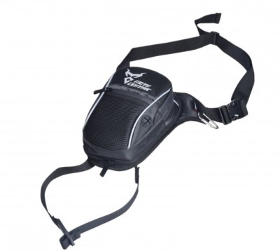Geanta textila WMX, prindere pe picior, culoare negru, logo alb Cod Produs: MX_NEW AB4264G foto