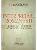 P. P. Panaitescu - Interpretari romanesti (Editia: 1947)