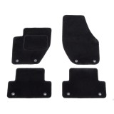 Set covorase auto mocheta Velor VOLVO V40, 07.2012-08.2019 model : CROSS COUNTRY, negru,