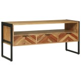 vidaXL Cabinet TV cu sertar Maro 100 x 35 x 50 cm Lemn Solid de Acacia 374112