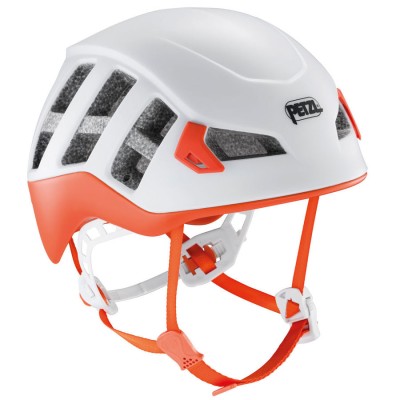 Cască PETZL Meteor white/orange (53-61cm) foto
