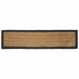 vidaXL Covoare de zonă Gri &icirc;nchis 60 x 300 cm Iută 42010682