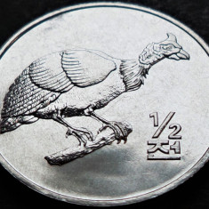 Moneda FAO 1/2 CHON - COREEA de NORD, anul 2002 * cod 2426 - UNC DIN FASIC!