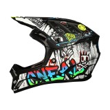 Casca Ciclism O&#039;Neal Backflip Rancid V.25 - 59-60 Cm, L, Negru-Alb Ultimate FactoryBikes