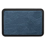 COVORAS INTRARE ANTIDERAPANT CU MARGINE CAUCIUCATA 40X60 CM, ALBASTRU, HEINNER