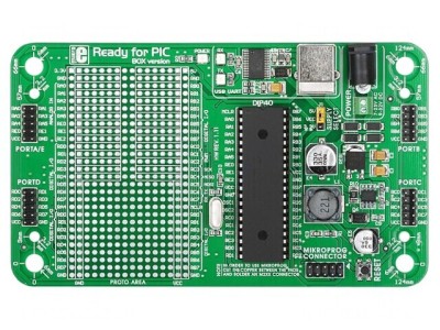 Kit Dezvoltare Microchip PIC18 Prototip DIP28 foto