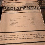 Revista Parlamentul nr.16/1928