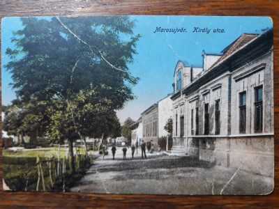 OCNA MURES - MAROSUJVAR - STR. KIRALY - INCEPUT DE 1900 foto