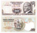 Turcia 50 Lire 1970 P-188 aUNC