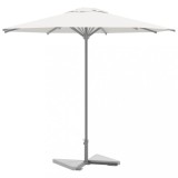 vidaXL Plăci cu greutate umbrelă 2 buc granit gri triunghiular 14 kg