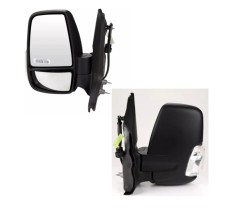 Oglinda usa exterioara FORD TRANSIT/TOURNEO, 10.2019-, partea stanga, View Max, reglare electrica; texturat; cu incalzire; versiune scurta; sticla co