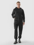 Pantaloni jogger de trening pentru bărbați - negri, 4F Sportswear