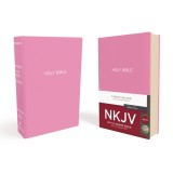 NKJV, Gift and Award Bible, Leather-Look, Pink, Red Letter Edition