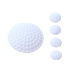 Set 5 bucati opritoare usi, autoadezive alb