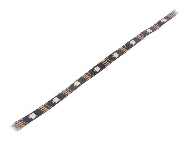 Banda LED RGB Programabilă 12V PCB Negru