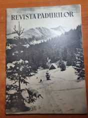 revista padurilor ianuarie 1962-ocolul silvic craiova,rezervatia simeria foto